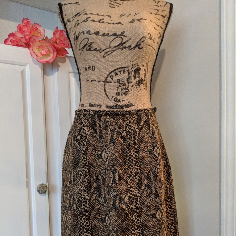 🐆 Giorgio Fiorlini | Leopard Print Skirt